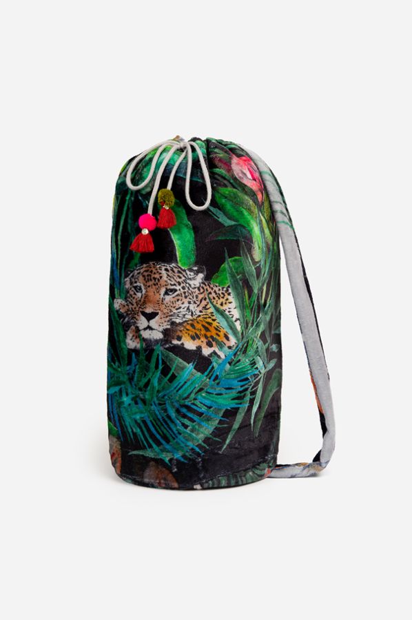 JUNGLE COZY BLANKET – Kingfisher Road - Main Image