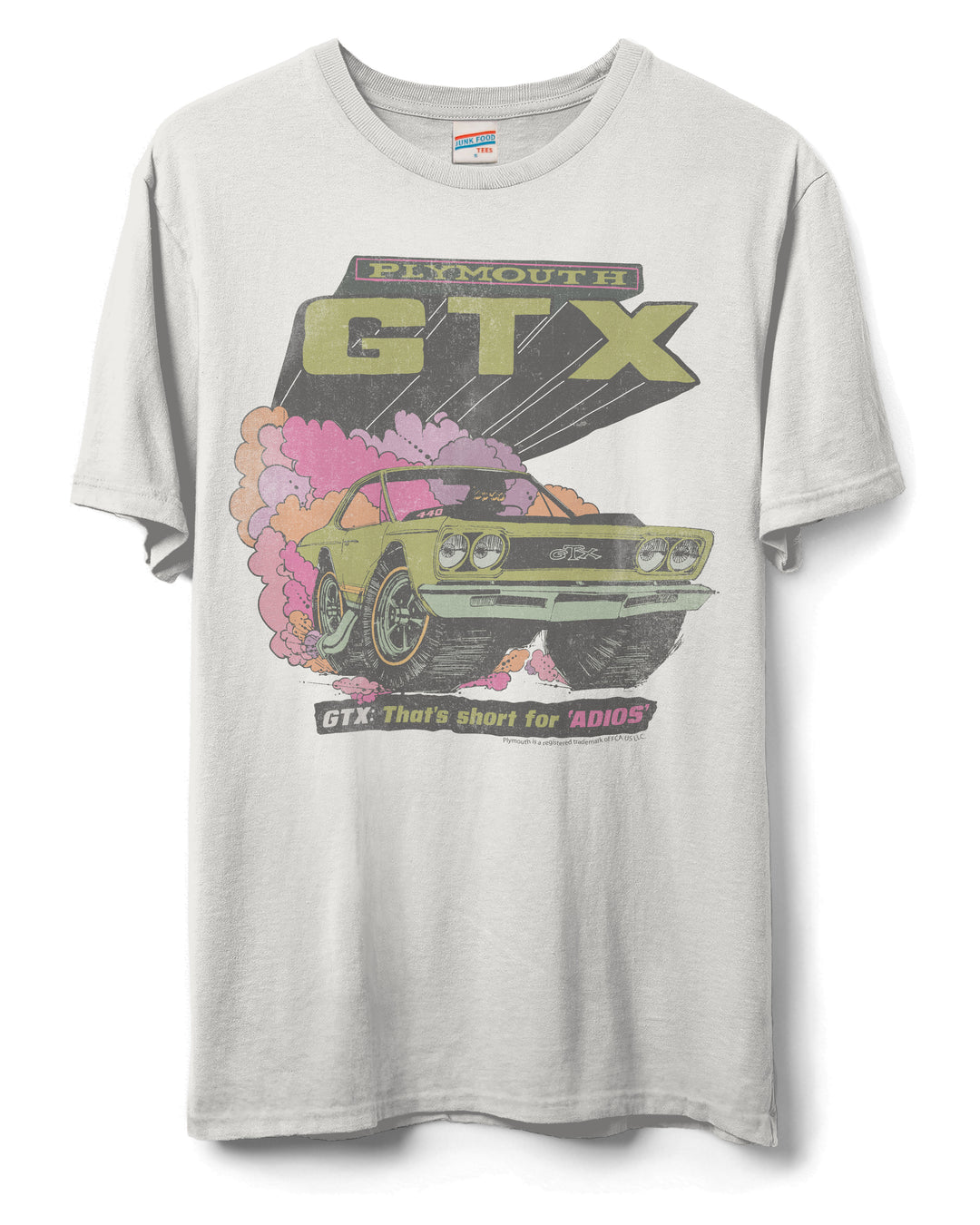 WHITE GTX ADIOS FLEA MARKET TEE - Kingfisher Road - Online Boutique