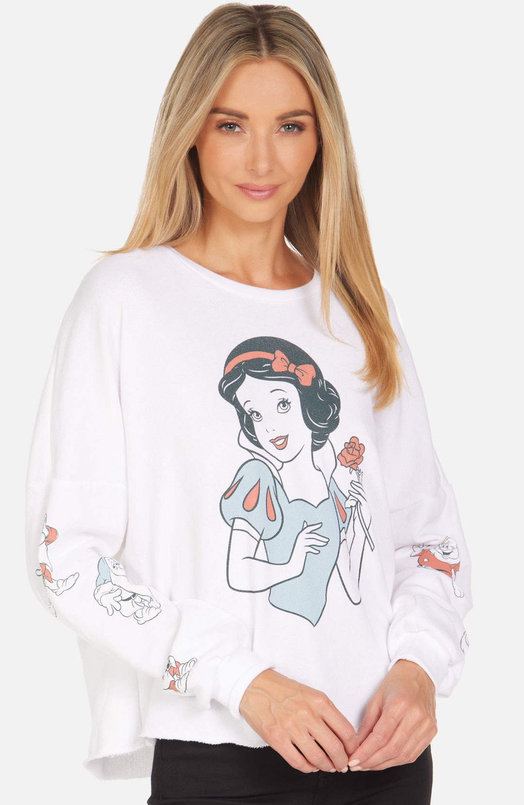 WHITE LEE SNOW WHITE CROP PULLOVER - Kingfisher Road - Online Boutique