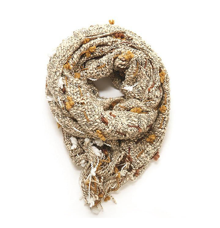 DECORATIVE YARN SCARF - Kingfisher Road - Online Boutique