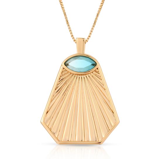 ATHENA SUN RAY PENDANT - Kingfisher Road - Online Boutique