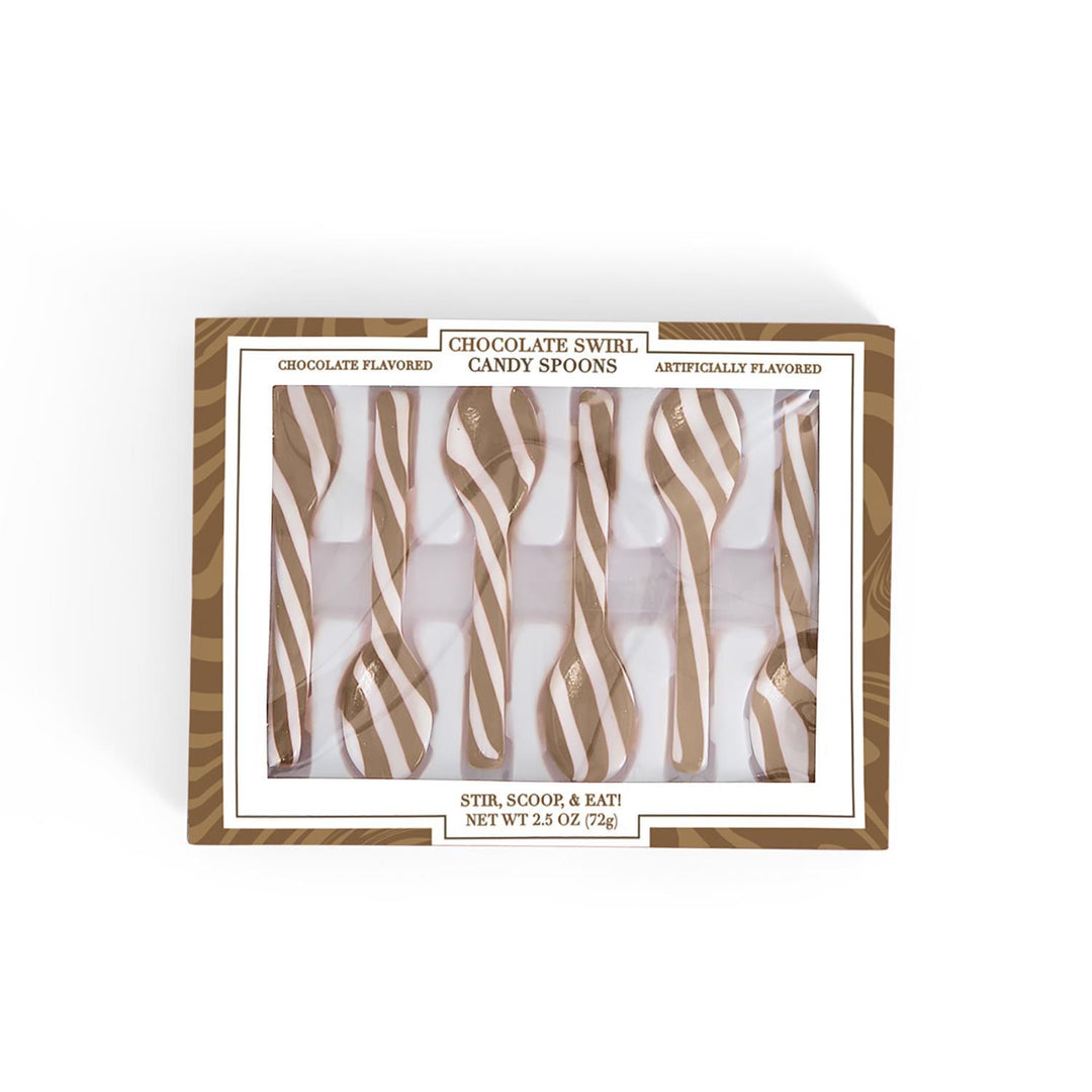 HOT COCOA TWIST EDIBLE CANDY SPOON IN GIFT BOX