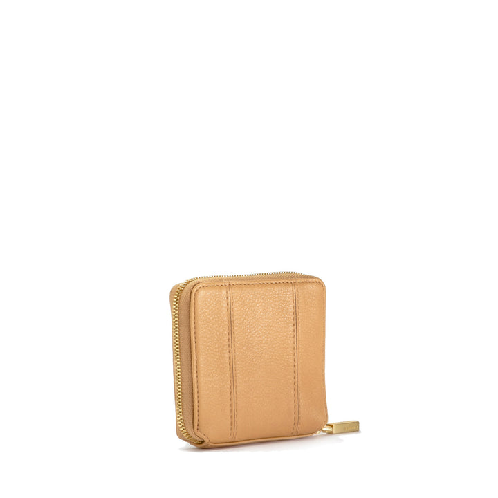 5 NORTH WALLET IN BARLEY TAN - GOLD - Kingfisher Road - Online Boutique