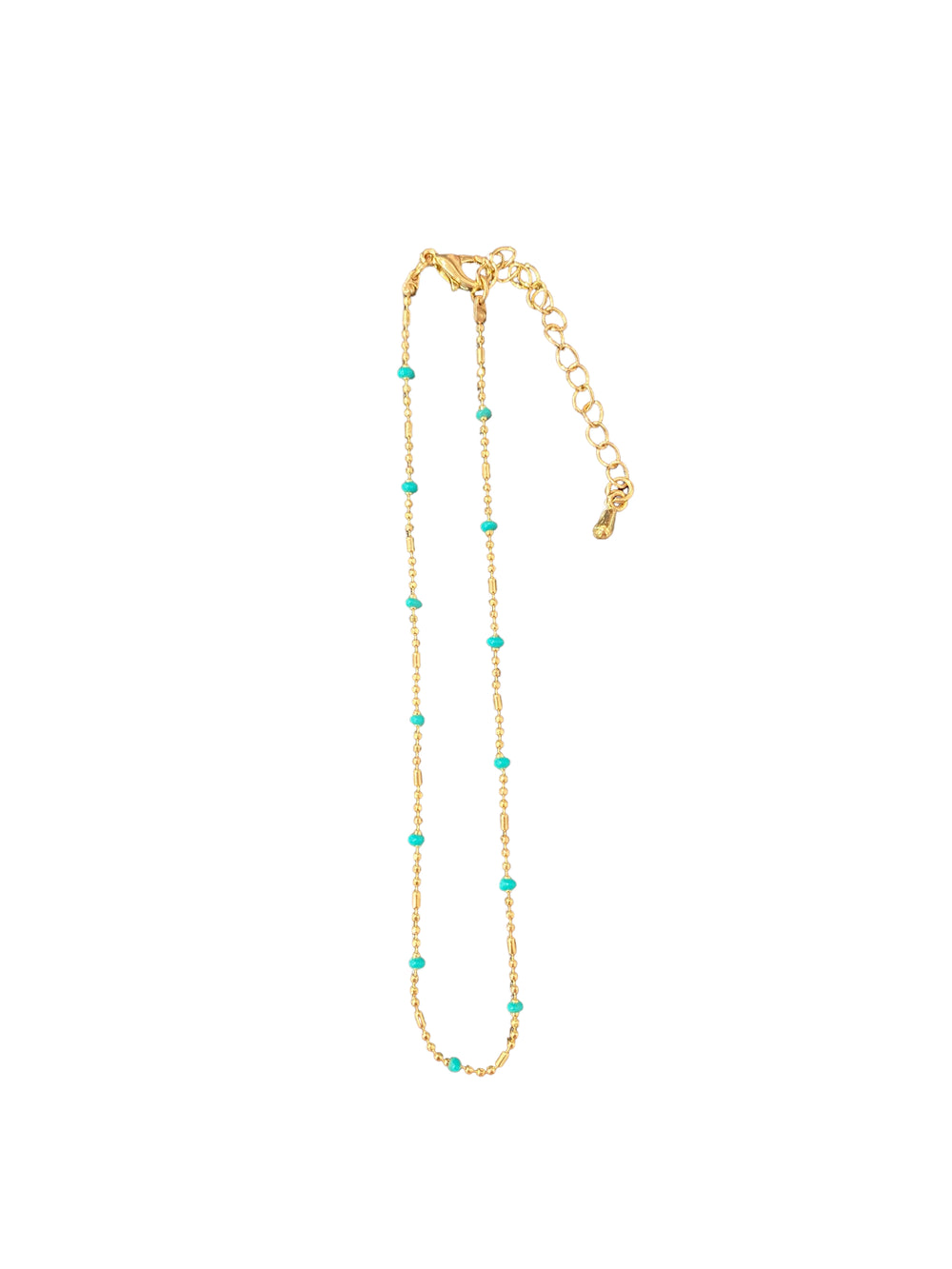 ADJUSTABLE BEADED ANKLET - Kingfisher Road - Online Boutique