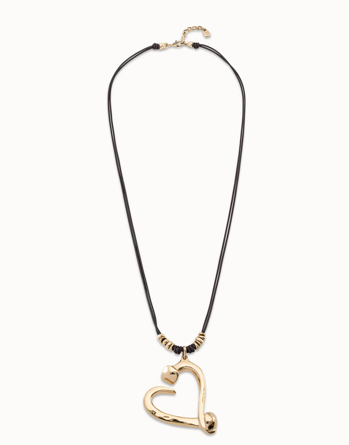 BIG LOVE NECKLACE GOLD - Kingfisher Road - Online Boutique