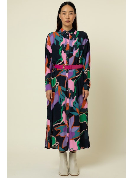 ADENISSE WOVEN DRESS - FLORAL - Kingfisher Road - Online Boutique