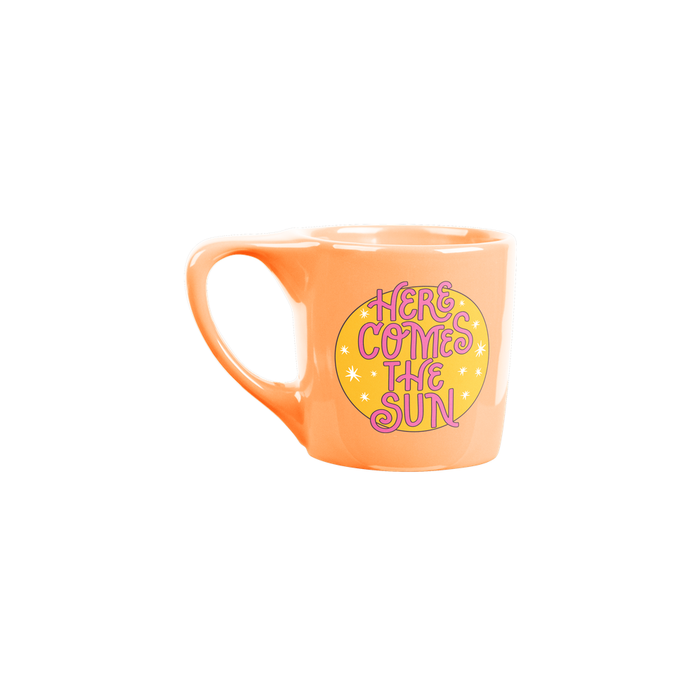 HERE COMES THE SUN MUG - Kingfisher Road - Online Boutique