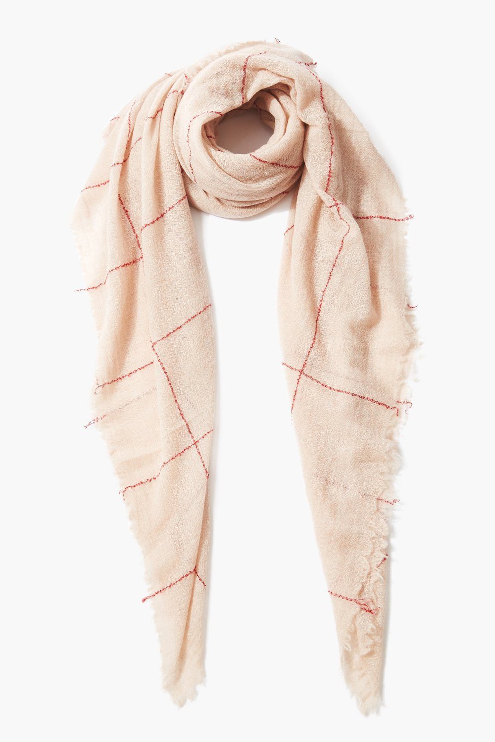 WINDOW PANE CASHMERE SCARF - Kingfisher Road - Online Boutique