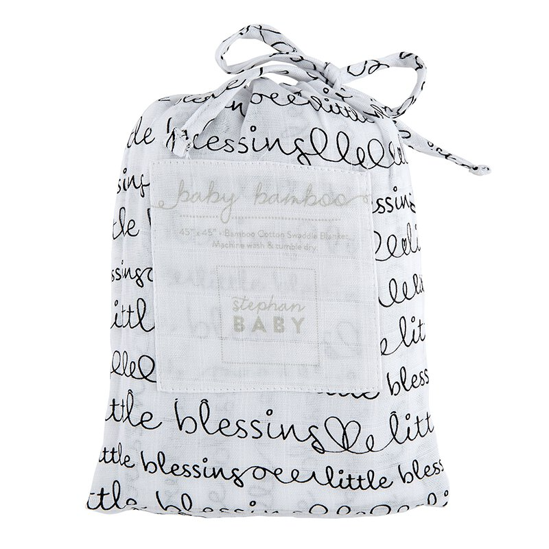 LITTLE BLESSING SWADDLE BLANKET - Kingfisher Road - Online Boutique