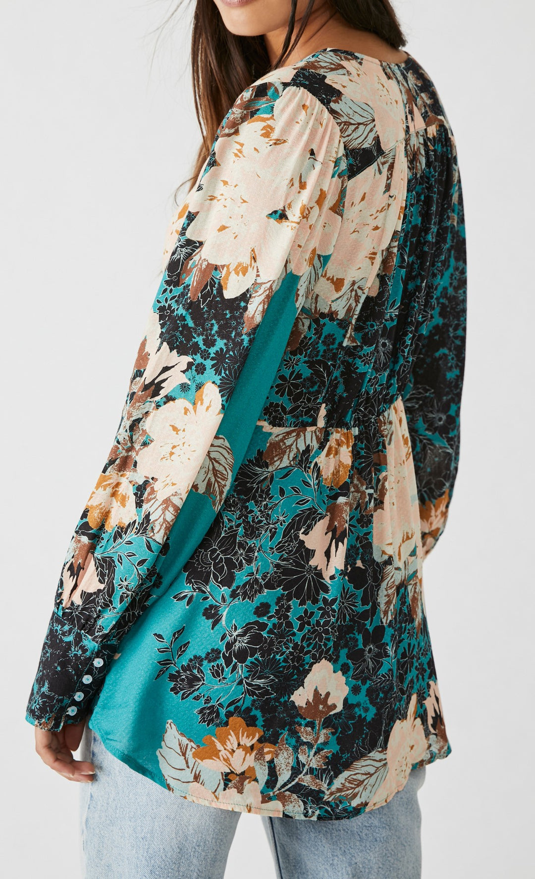 MIKAYLA PRINTED TUNIC - TWILIGHT COMBO - Kingfisher Road - Online Boutique