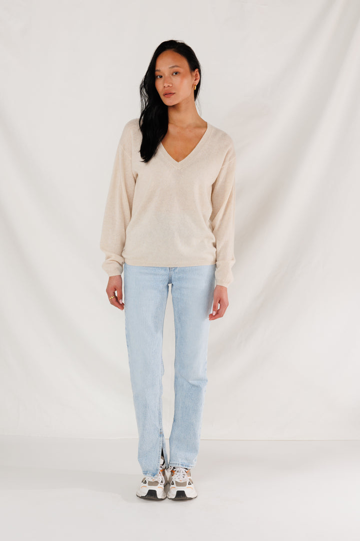 LILIA SLIM V - COTTON - Kingfisher Road - Online Boutique