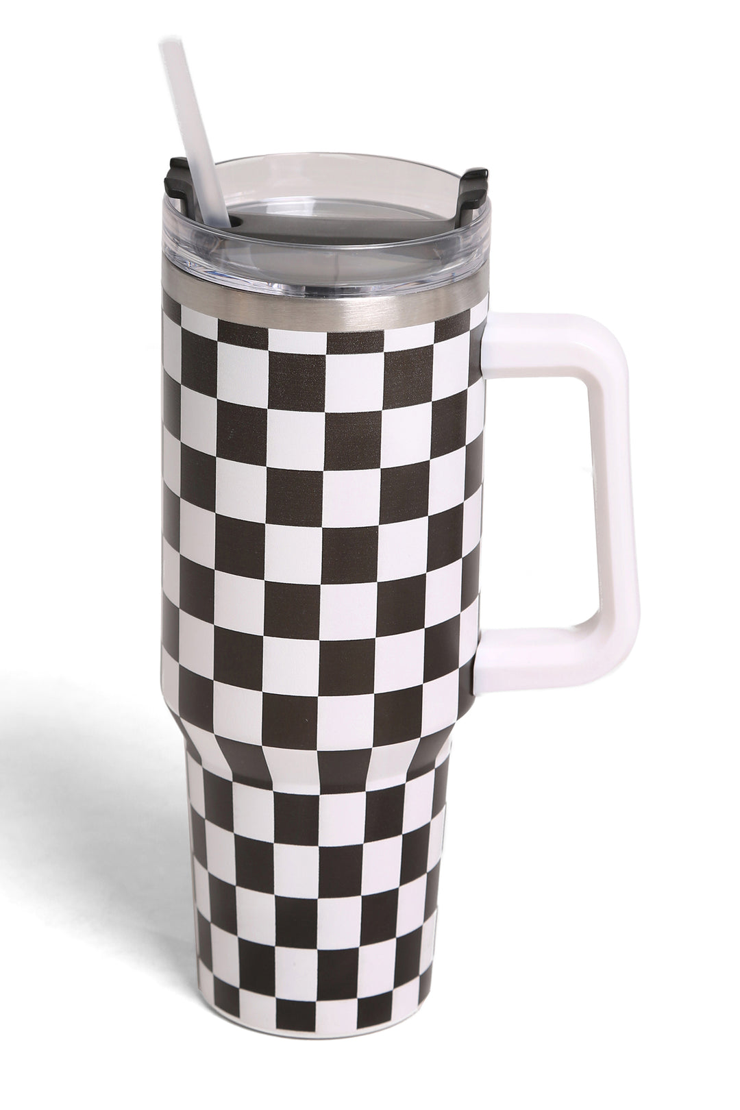 CHECKERED TUMBLER - Kingfisher Road - Online Boutique