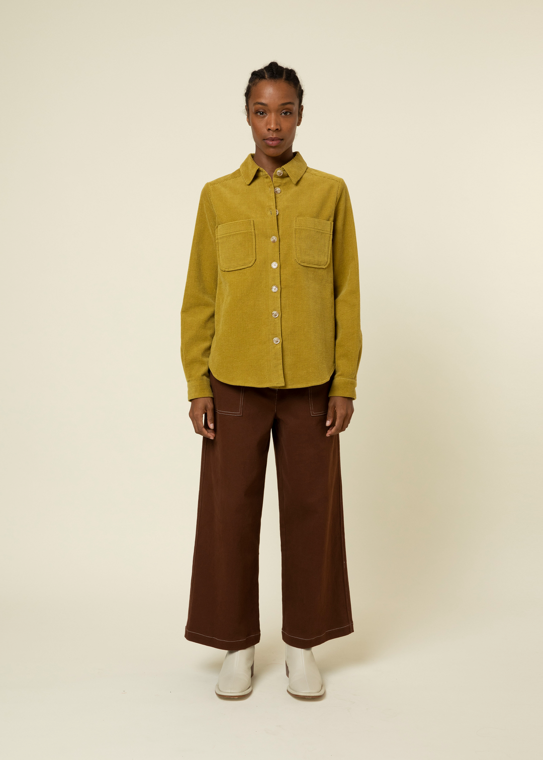 PRUNELLA WOVEN PANTS - MARRON GLACE - Kingfisher Road - Online Boutique