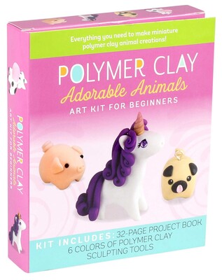 POLYMER CLAY: ADORABLE ANIMALS - Kingfisher Road - Online Boutique