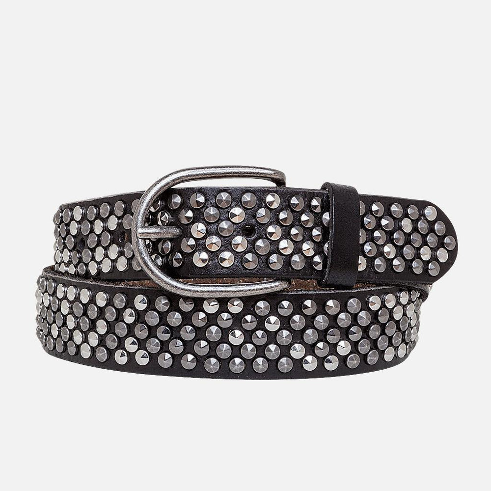 MEES STUDDED LEATHER BELT - Kingfisher Road - Online Boutique
