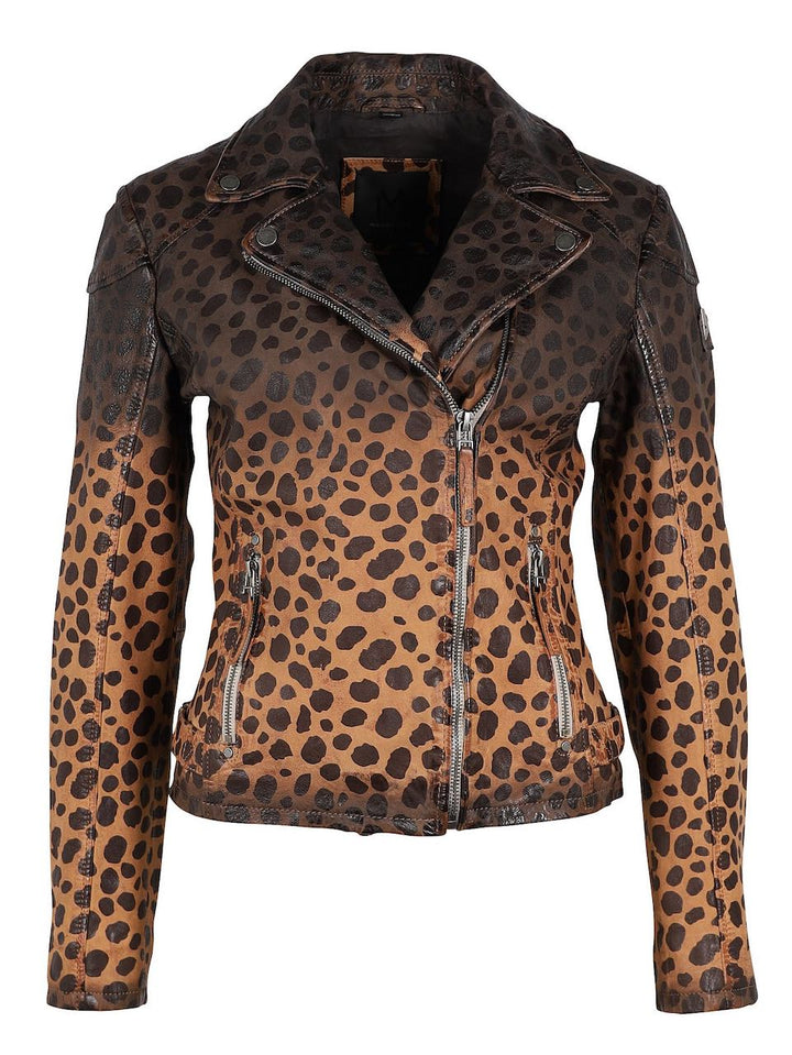 VICKI OMBRE LEOPARD PRINT JACKET - Kingfisher Road - Online Boutique