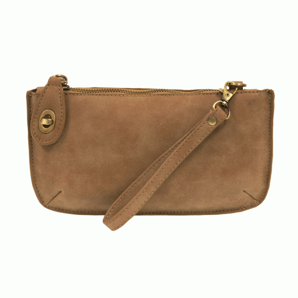 LUX CROSSBODY WRISTLET & CLUTCH-CHESNUT - Kingfisher Road - Online Boutique