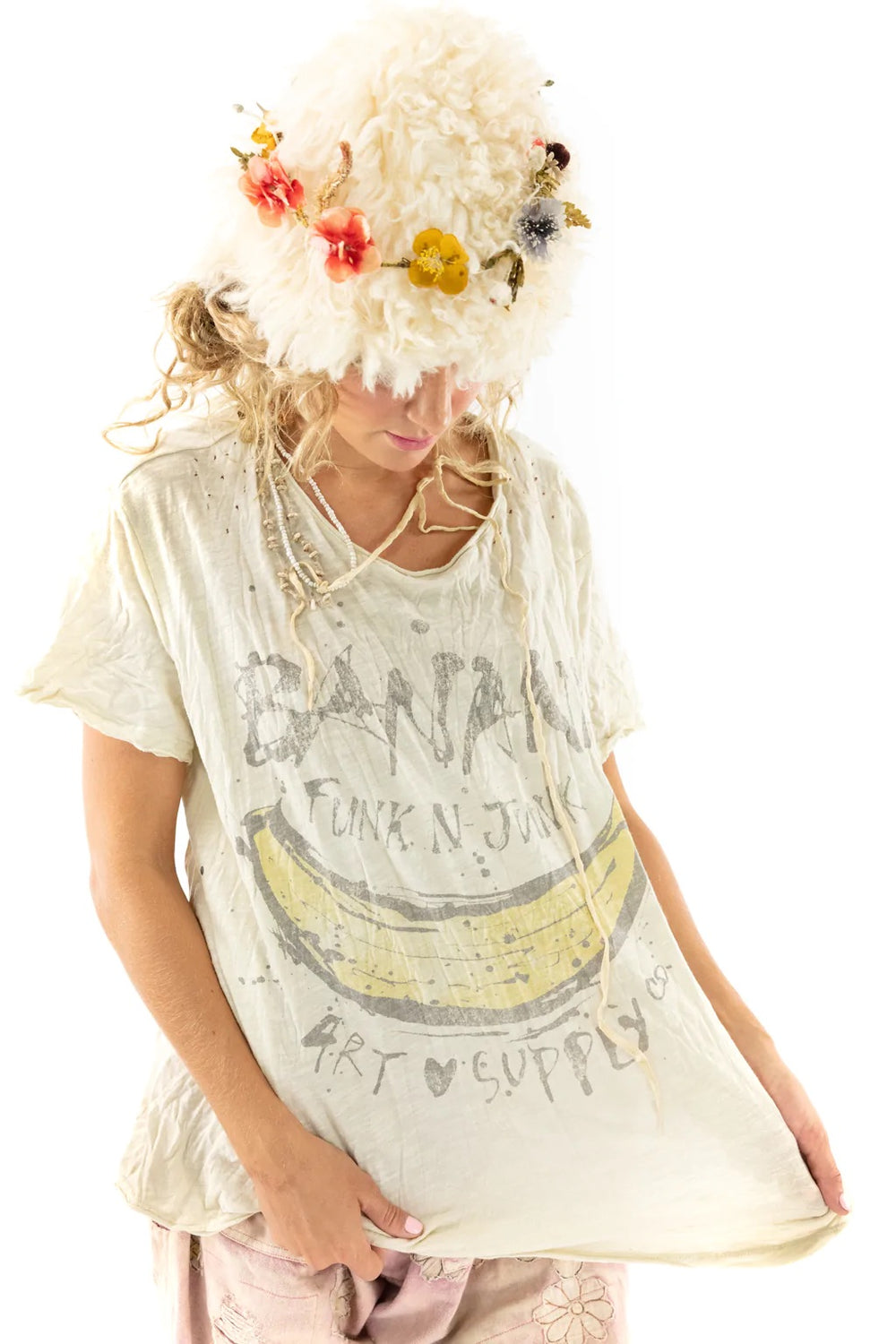 BANANA FUNK-N-JUNK TEE - Kingfisher Road - Online Boutique