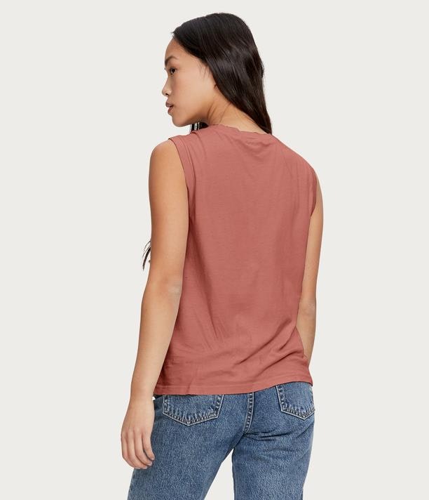 Iris Muscle Tee - Sienna - Kingfisher Road - Online Boutique