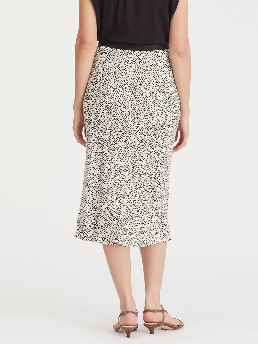 GOOD TIMES MIDI SKIRT - TEENY SPOTS - Kingfisher Road - Online Boutique