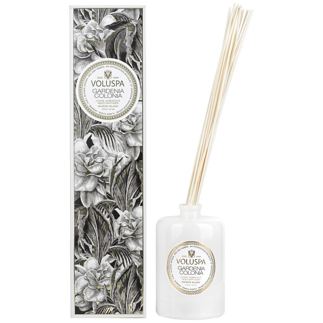 GARDENIA COLONIA REED DIFFUSER - Kingfisher Road - Online Boutique