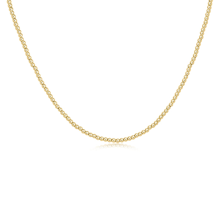 2MM 17" CLASSIC GOLD BEAD CHOKER - Kingfisher Road - Online Boutique
