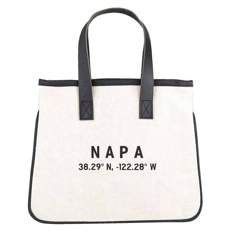 NAPA MINI CANVAS TOTE - Kingfisher Road - Online Boutique