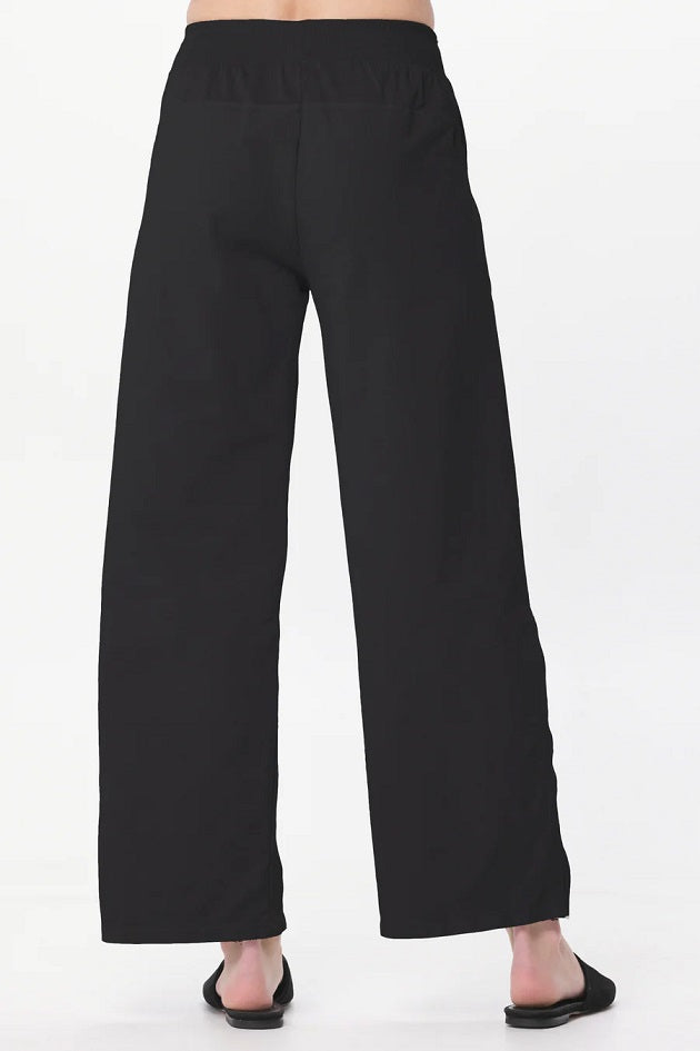 153 ULTIMATE PALAZZO PANTS-BLACK - Kingfisher Road - Online Boutique