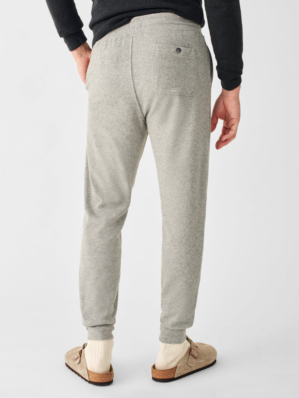LEGEND SWEATPANT-FOSSIL GREY TWILL - Kingfisher Road - Online Boutique