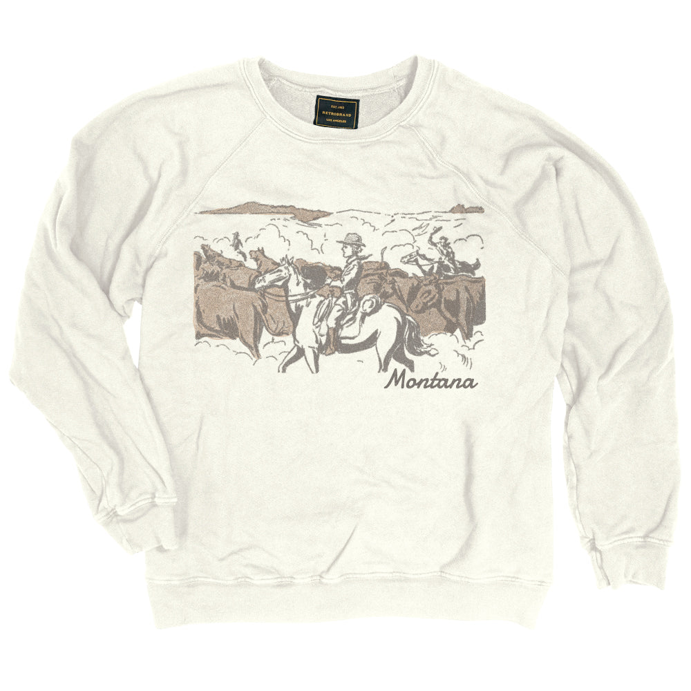 MONTANA SWEATSHIRT - ANTIQUE WHITE - Kingfisher Road - Online Boutique