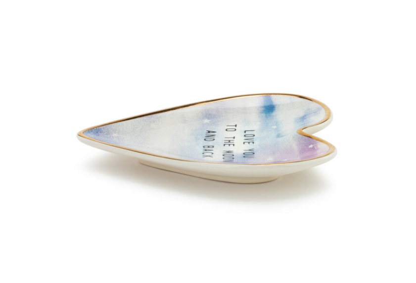 MOON & BACK ART HEART TRINKET DISH - Kingfisher Road - Online Boutique