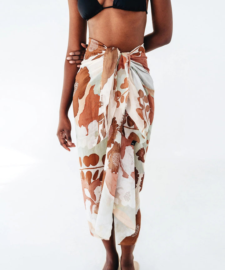 WILD FLORAL PAREO - Kingfisher Road - Online Boutique