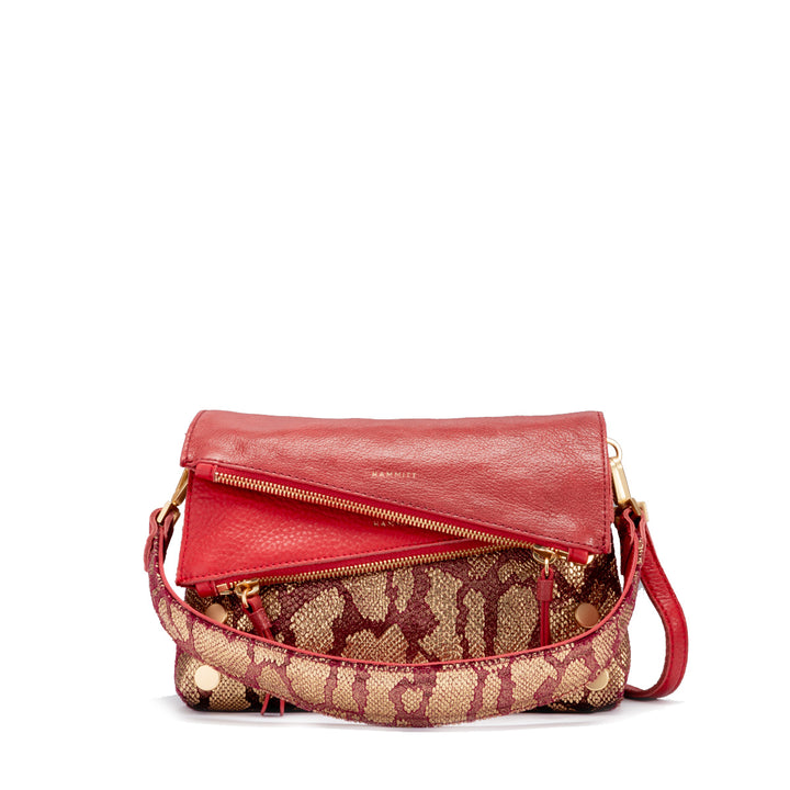 DILLION SMALL - WINTER CHERRY/GOLD - Kingfisher Road - Online Boutique