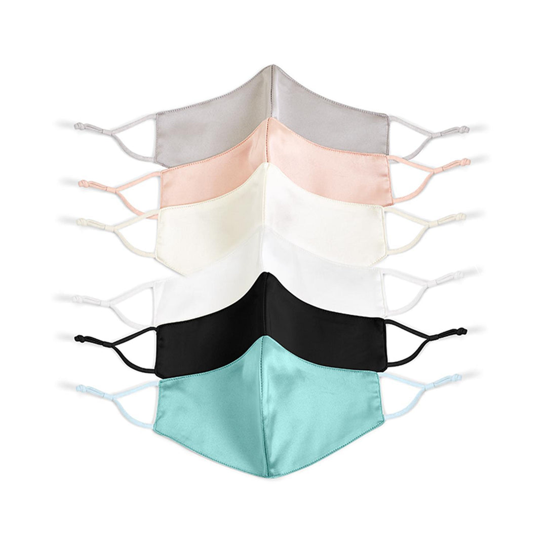 SATIN 3 LAYER FACE COVER - Kingfisher Road - Online Boutique