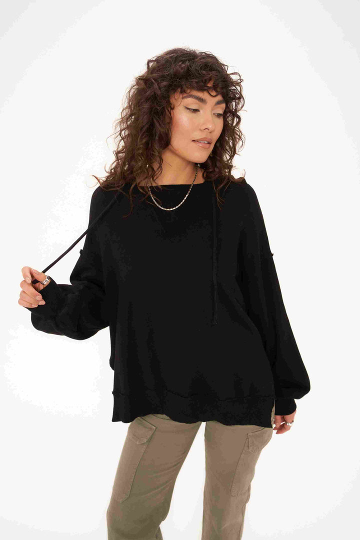 DIXSON HOODIE - BLACK - Kingfisher Road - Online Boutique