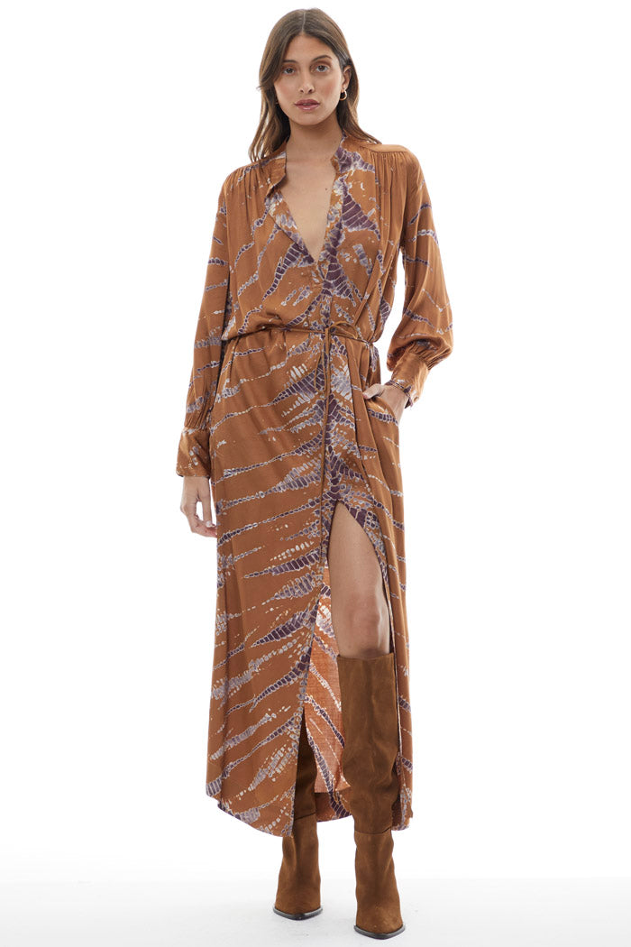 UNA DRESS-WHOLE GRAIN SAVANNAH WASH - Kingfisher Road - Online Boutique