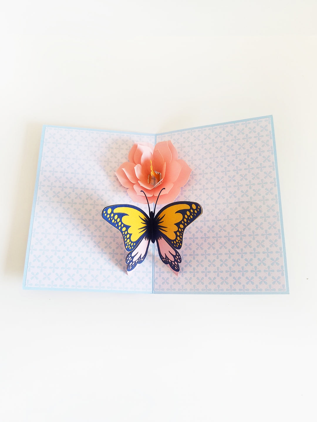 BUTTERFLY SIGNATURE POP-UP CARD - Kingfisher Road - Online Boutique