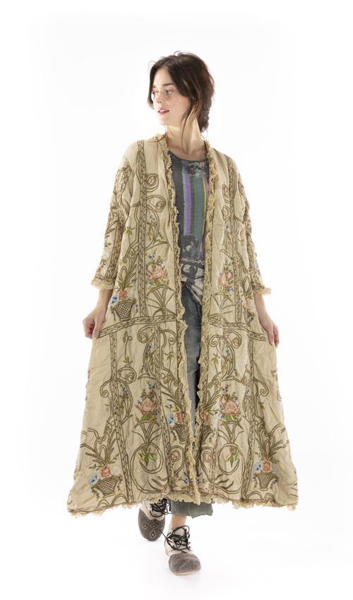 EMBROIDERED OLEARY COAT - Kingfisher Road - Online Boutique