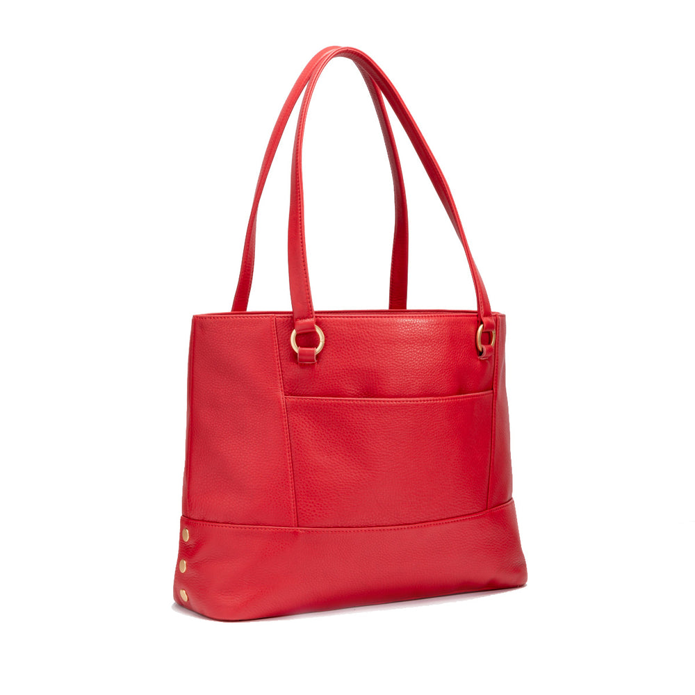 ANDERSEN TOTE - WINTER CHERRY/GOLD - Kingfisher Road - Online Boutique