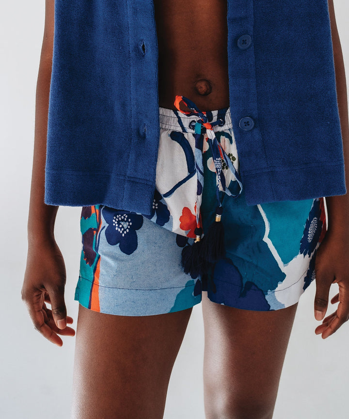WILD FLORAL BEACH SHORTS - Kingfisher Road - Online Boutique