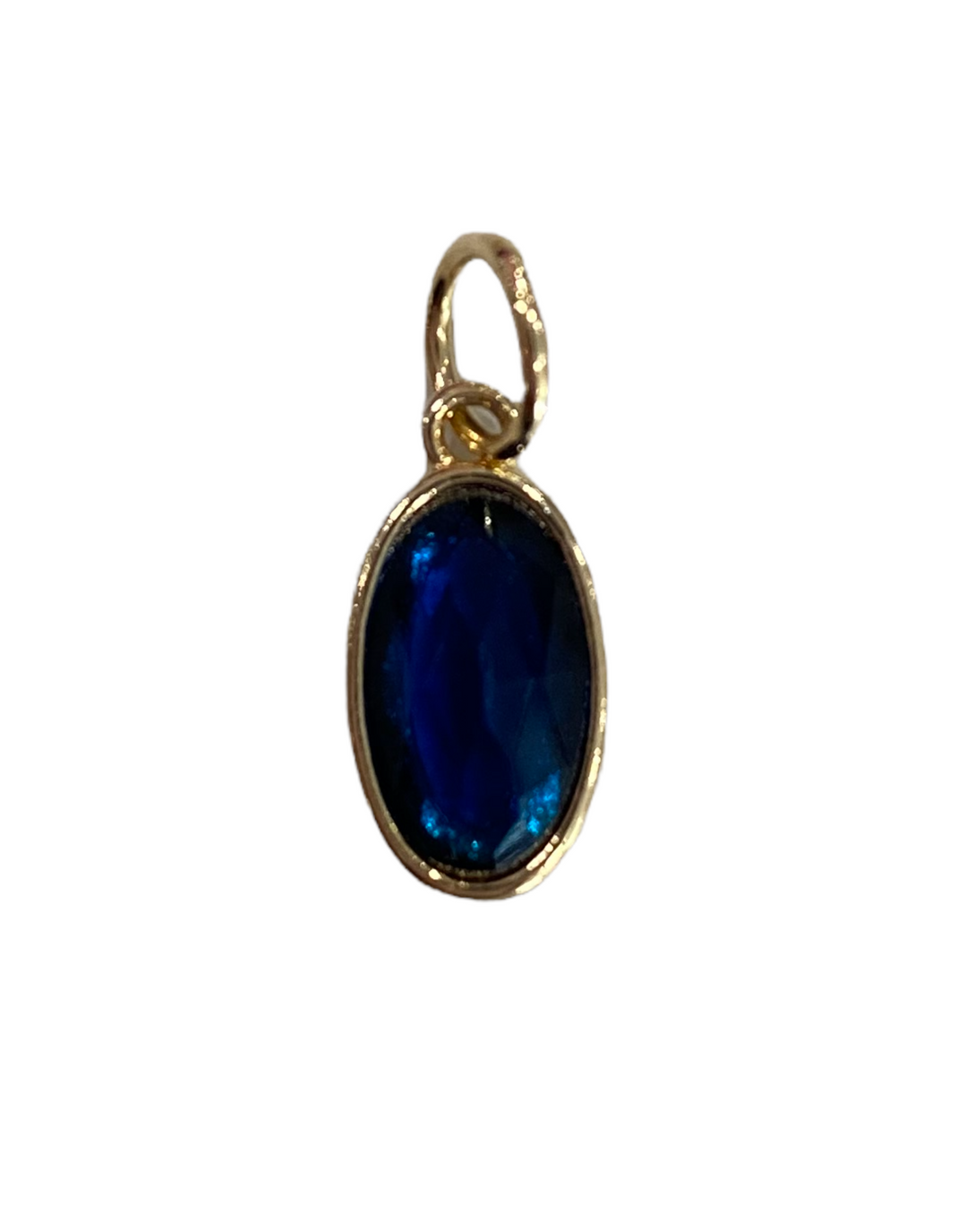 GOLD OVAL MONTANA CHARM - Kingfisher Road - Online Boutique