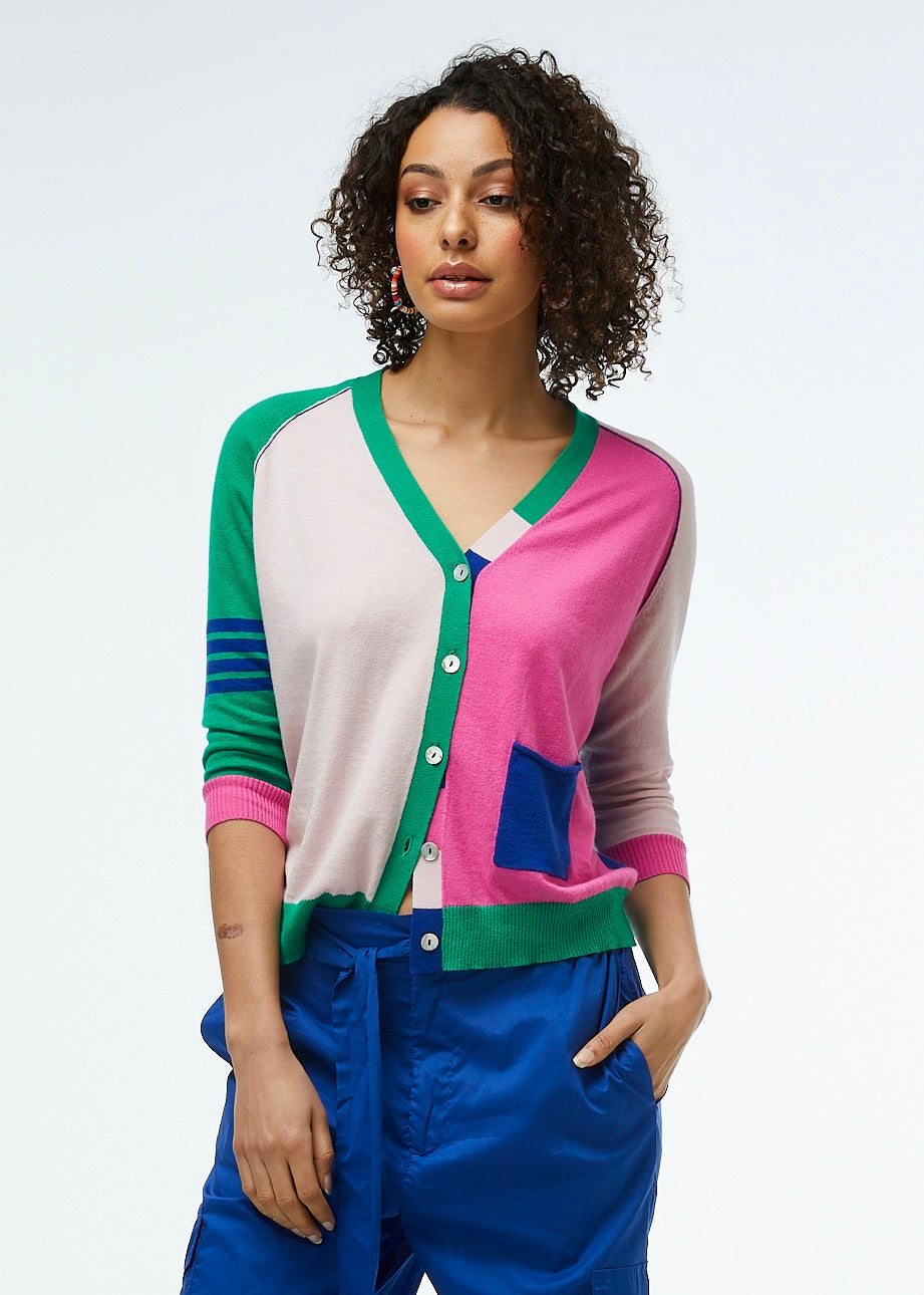 MIXED CARDI - MARINE - Kingfisher Road - Online Boutique
