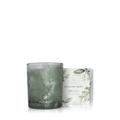 6.5oz HIGHLAND FROST BOXED CANDLE - Kingfisher Road - Online Boutique