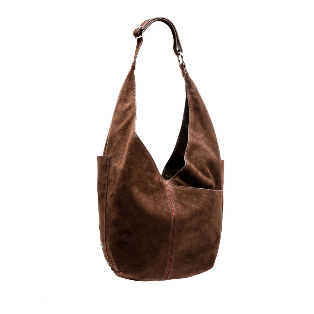 TOM ZIP-ESPRESSO SUEDE/GUNMETAL - Kingfisher Road - Online Boutique