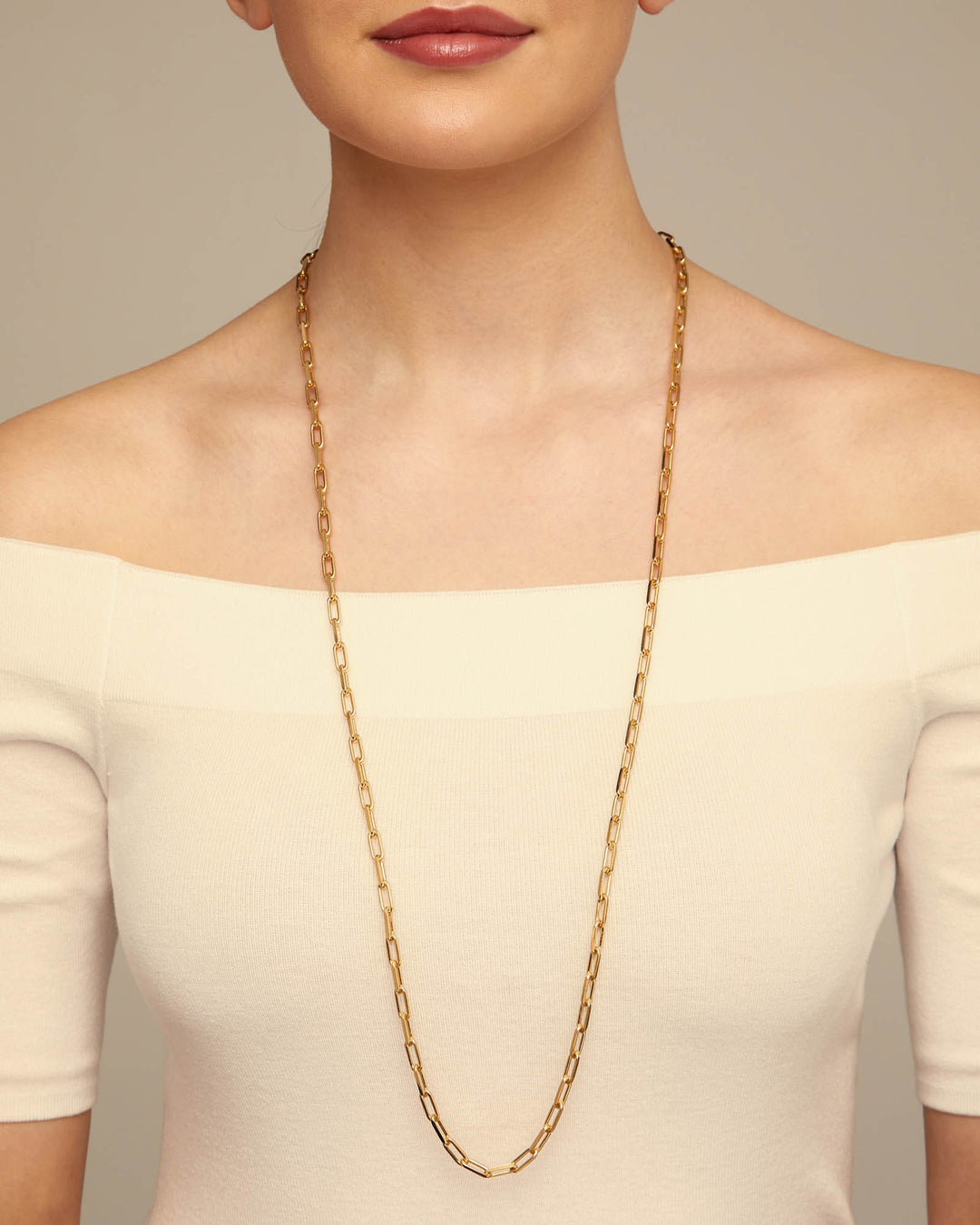 CHAIN 8 NECKLACE-GOLD - Kingfisher Road - Online Boutique