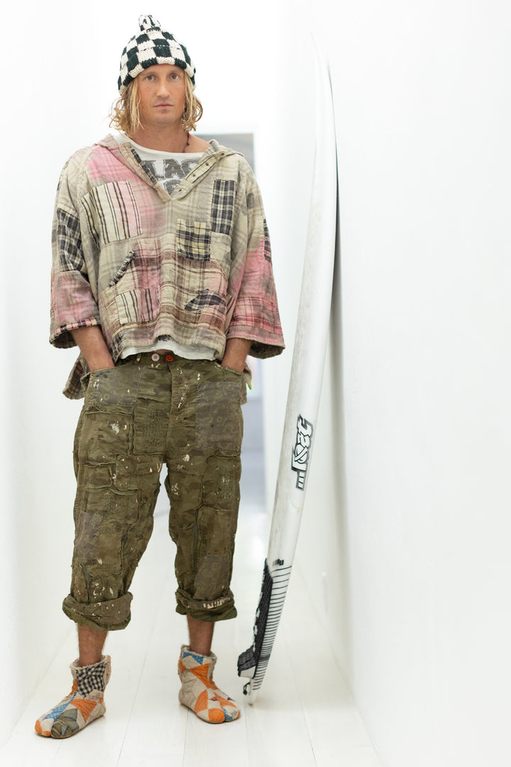 PATCHWORK MINER DENIM-PEACE TREE - Kingfisher Road - Online Boutique