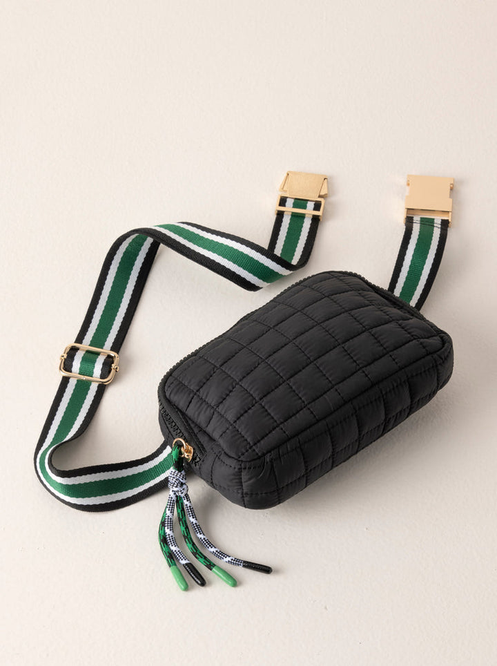 EZRA BELT BAG-BLACK - Kingfisher Road - Online Boutique