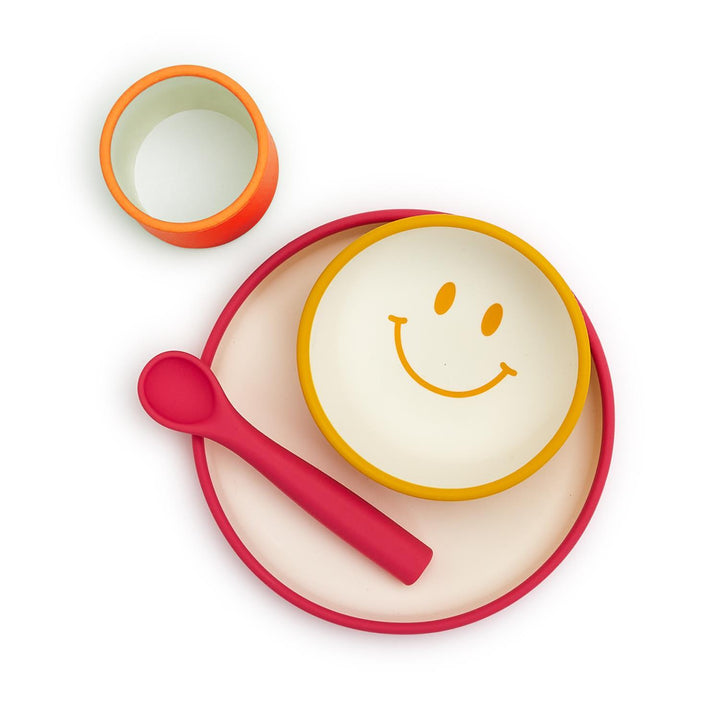 SILICONE MEAL TIME SET - Kingfisher Road - Online Boutique