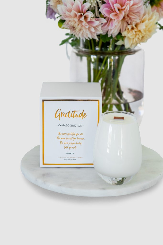 GRATITUDE CANDLE - Kingfisher Road - Online Boutique