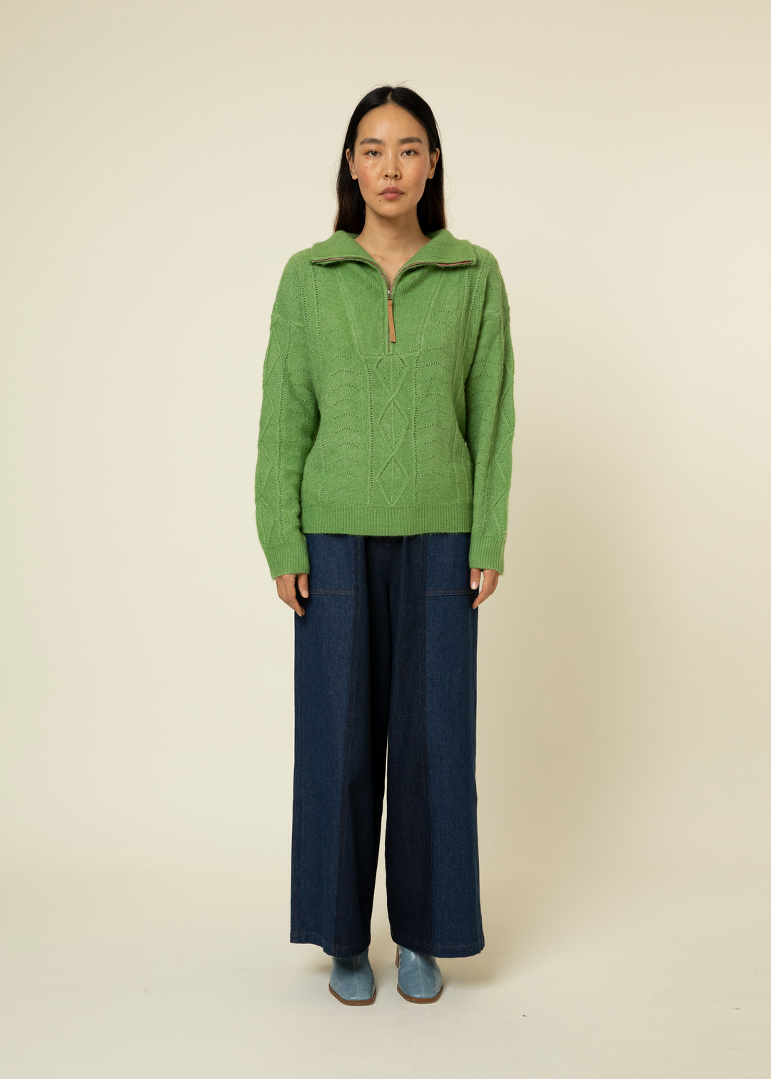 NIAGARA SWEATER - MALACHITE - Kingfisher Road - Online Boutique